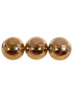 Juego de petanca profesional gold (2 líneas)