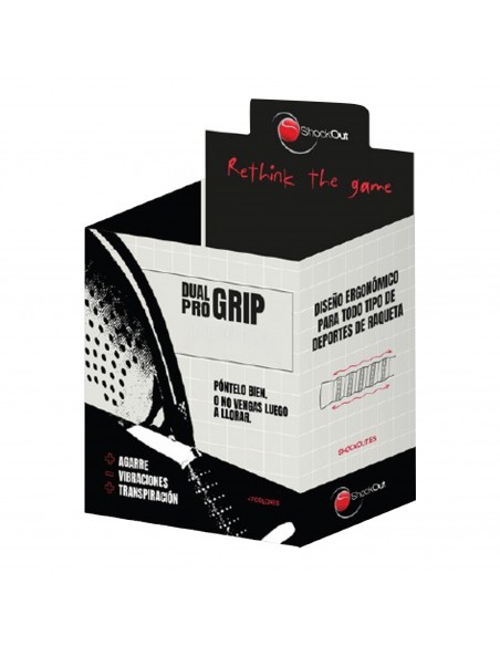 Caja expositor de 24 dual pro grip shockout
