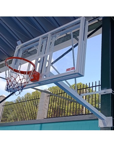 Juego de 2 canastas de basket deluxe fija a viga vuelo especial