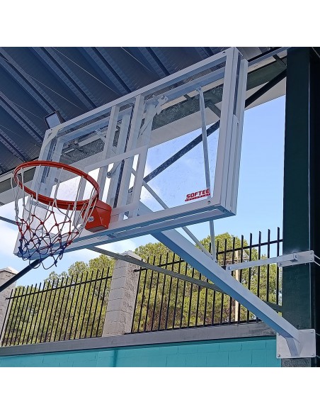 Juego de 2 canastas de basket deluxe fija a viga vuelo especial