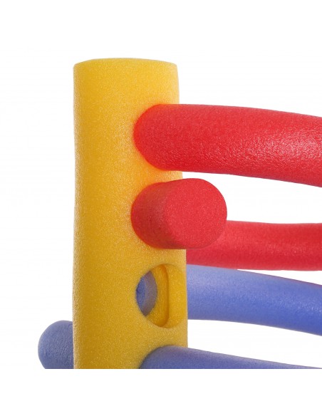Conector fritas cuádruple