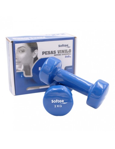 Juego pesas vinilo softee