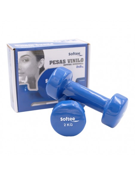 Juego pesas vinilo softee