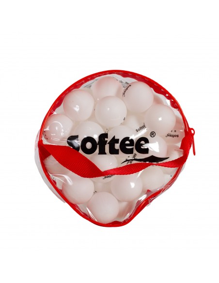 Bolsa 100 pelotas pp tenis de mesa softee