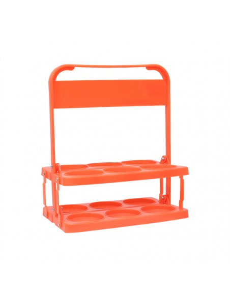Portabotellas pvc basic 6uds