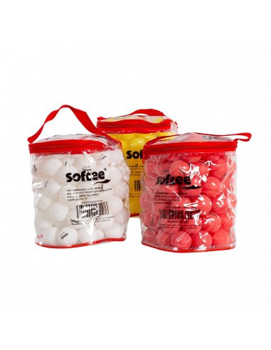 Bolsa 100 pelotas pp tenis de mesa softee