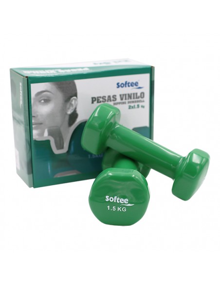 Juego pesas vinilo softee