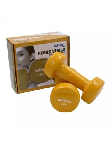 Juego pesas vinilo softee