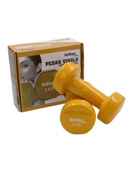 Juego pesas vinilo softee