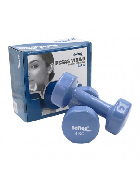Juego pesas vinilo softee