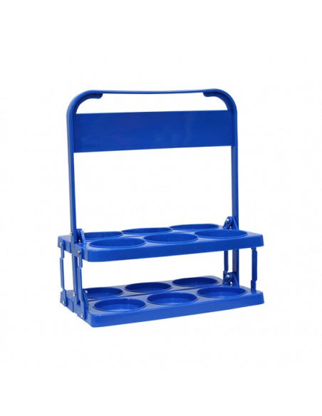 Portabotellas pvc basic 6uds