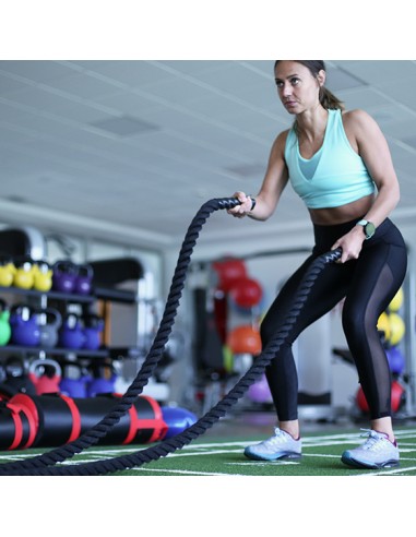 Cuerda entrenamiento funcional con gancho en el extremo