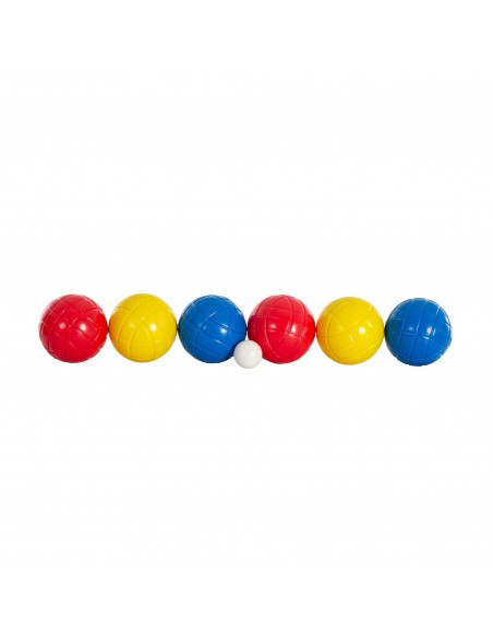 Juego 6 bolas petanca pvc