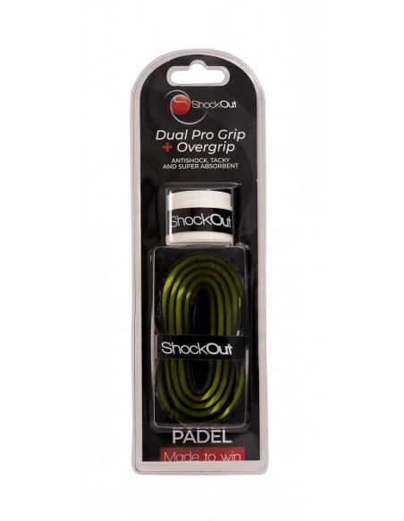 Dual pro grip + overgrip shockout