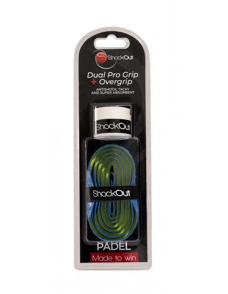 Dual pro grip + overgrip shockout