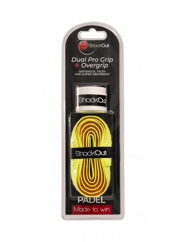 Dual pro grip + overgrip shockout