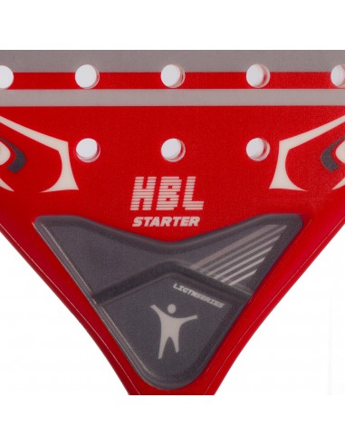 Pala de pádel hbl starter red light