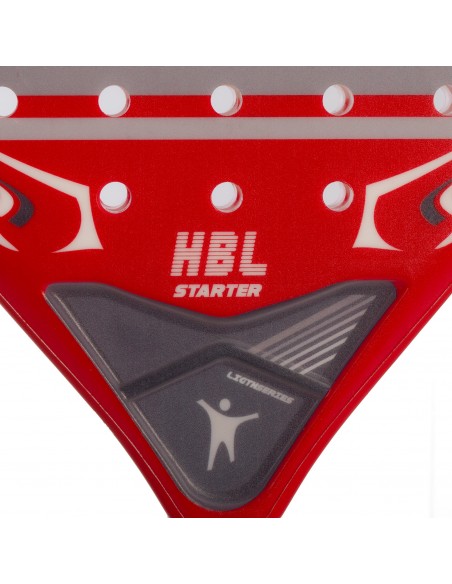 Pala de pádel hbl starter red light
