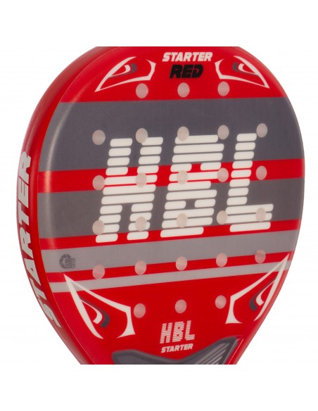 Pala de pádel hbl starter red light