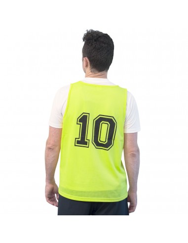 Set 5 petos softee numerados del 1 al 5