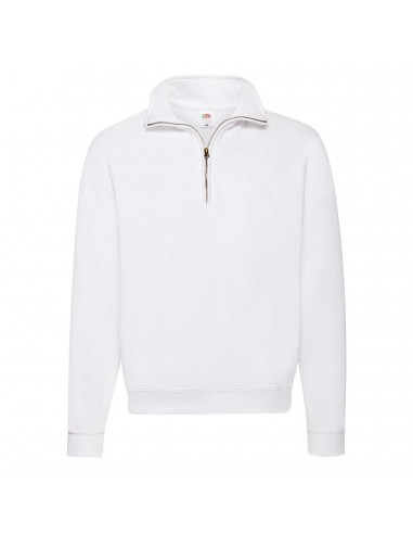 Sudadera fruit of the loom classic zip neck adulto