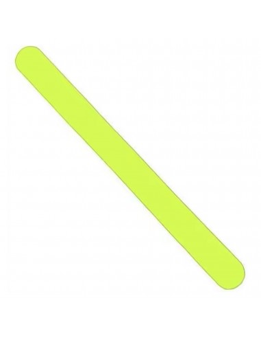 Protector de pala de pádel softee padel redondo amarillo flúor