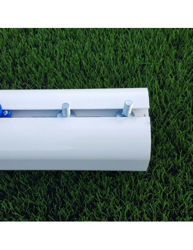 Juego de 2 bases porterías fútbol 7 para recogida de red