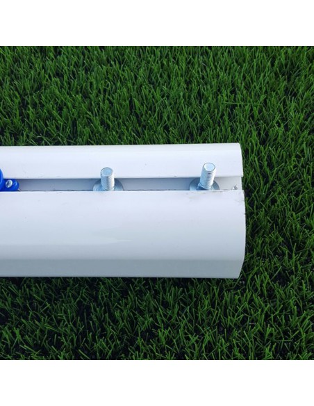 Juego de 2 bases porterías fútbol 7 para recogida de red