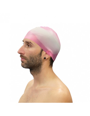 Lote 10 gorros natación silicona multicolor surtido