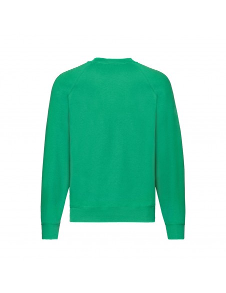 Sudadera fruit of the loom classic raglan adulto