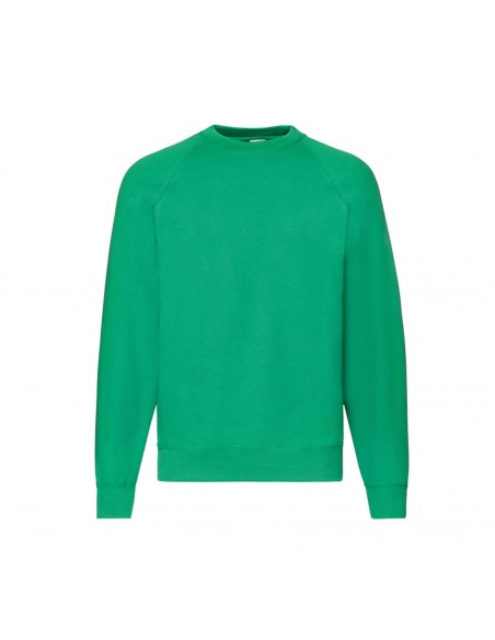 Sudadera fruit of the loom classic raglan adulto
