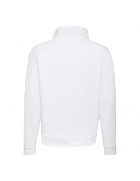 Sudadera fruit of the loom classic zip neck adulto