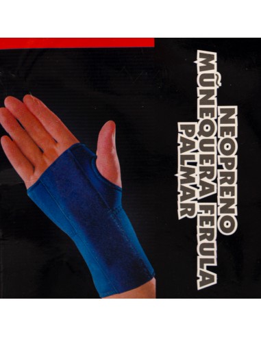 Muñequera palmar neopreno cv