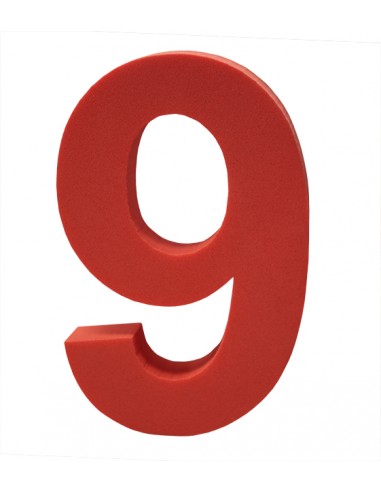 Lote 5 minitapices numeros colores variados