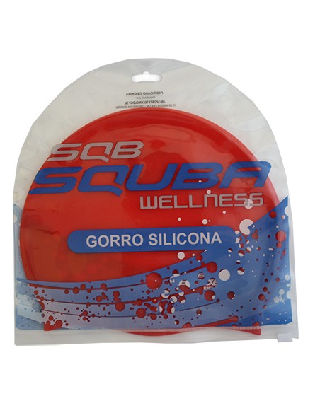 Gorro natación silicona squba