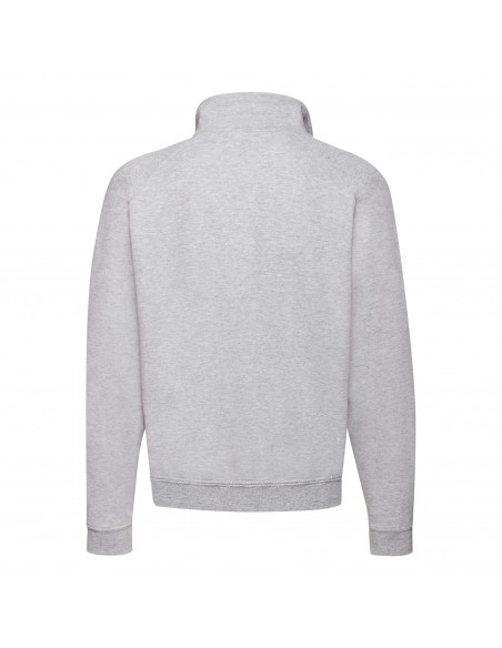 Sudadera fruit of the loom classic zip neck adulto