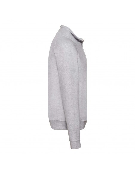 Sudadera fruit of the loom classic zip neck adulto