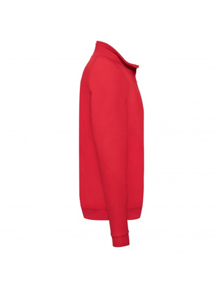 Sudadera fruit of the loom classic zip neck adulto
