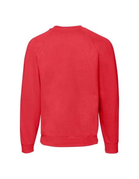 Sudadera fruit of the loom classic raglan adulto