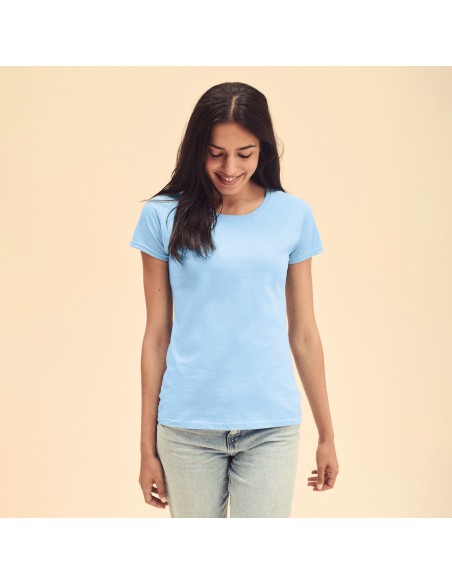 Camiseta fruit of the loom valueweight ladies