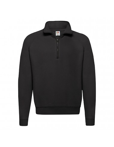 Sudadera fruit of the loom classic zip neck adulto