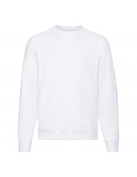 Sudadera fruit of the loom classic raglan adulto