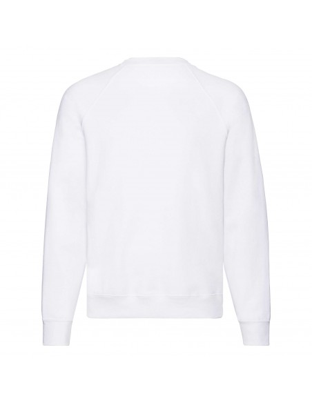 Sudadera fruit of the loom classic raglan adulto
