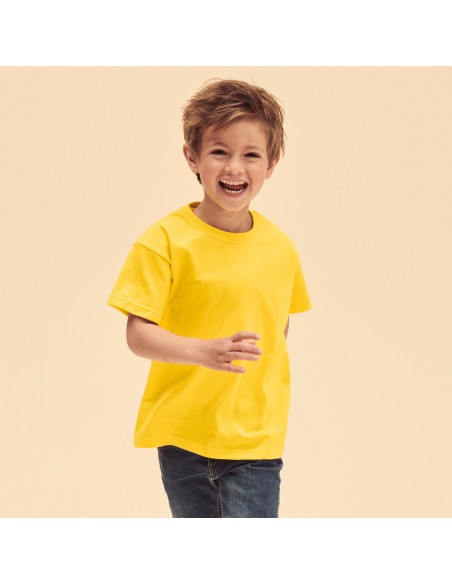 Camiseta fruit of the loom valueweight infantil