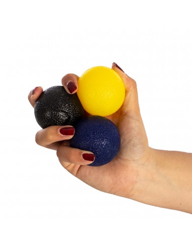Set tres bolas de ejercicio para mano