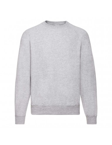 Sudadera fruit of the loom classic raglan adulto
