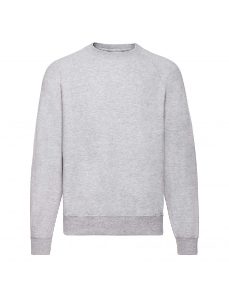 Sudadera fruit of the loom classic raglan adulto