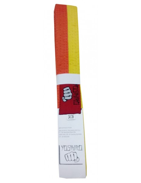 Cinturon karate/judo yosihiro 100% algodon