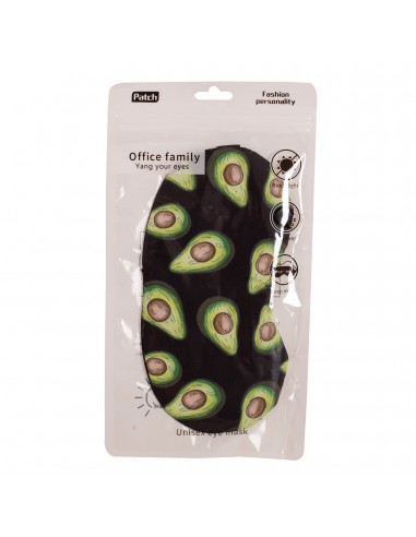Antifaz aguacate