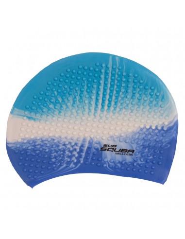 Gorro natación silicona squba bubble multicolor